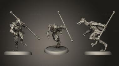 Military figurines Hakzabo 3d model